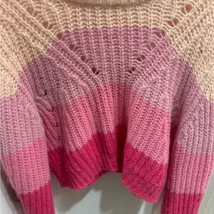 Sandro warm pink sweater